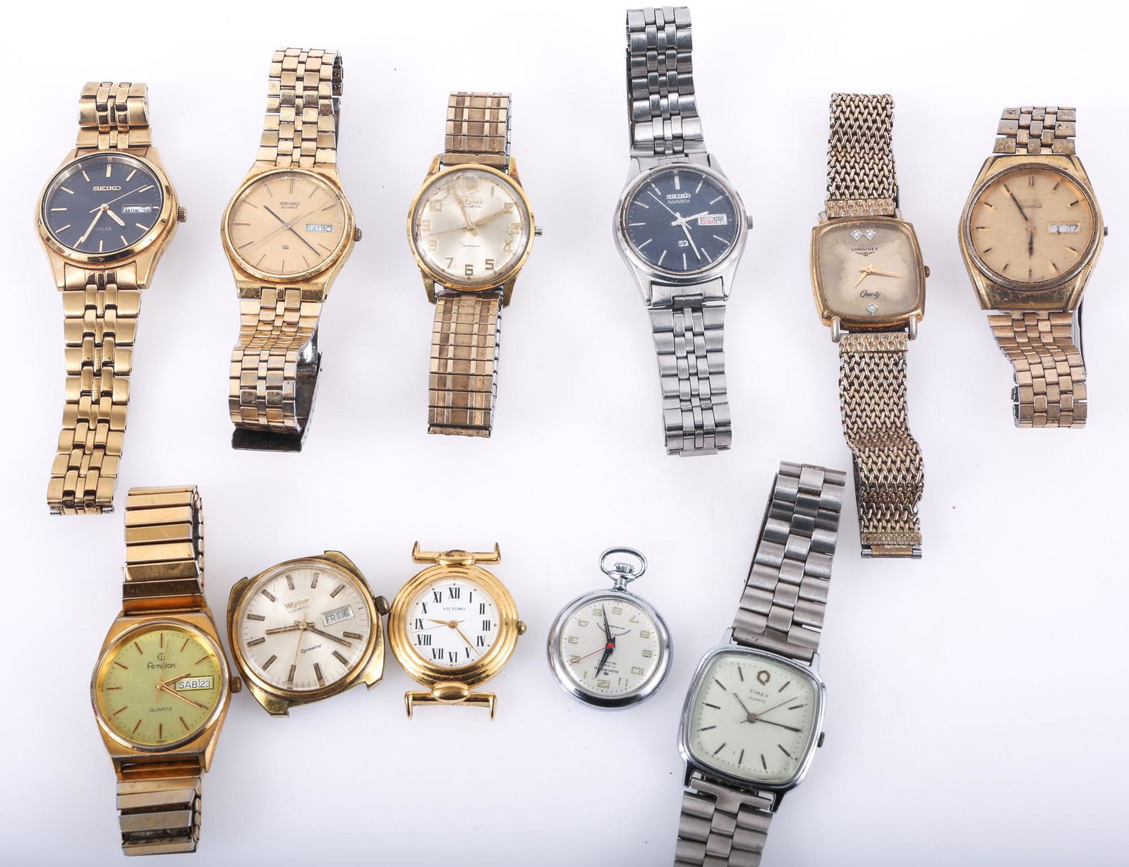 MENS WRISTWATCHES - SEIKO, TIMEX, WYLER, & MORE (1 of 4)