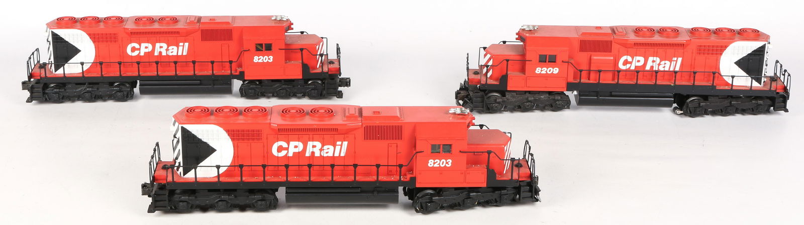 LIONEL O GAUGE CP RAIL MODEL TRAIN LOCOMOTIVES (1 of 5)