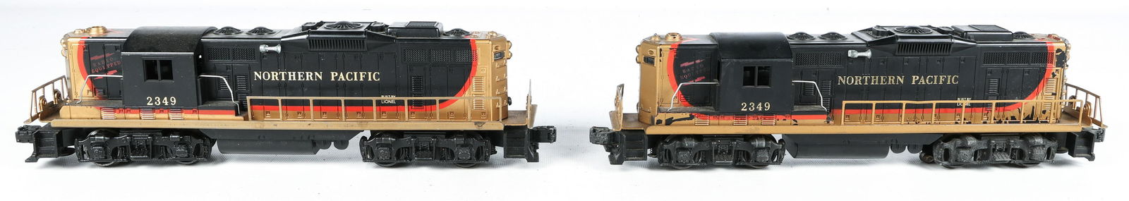 LIONEL O GAUGE NORTHERN PACIFIC #2349 MODEL LOCOMOTIVES (1 of 10)