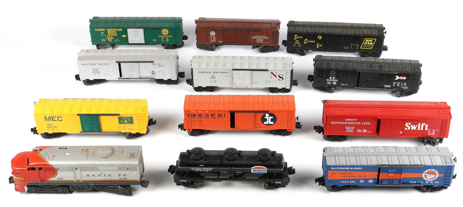 LIONEL O GAUGE MODEL TRAIN CARS - LOT OF 12 (1 of 5)