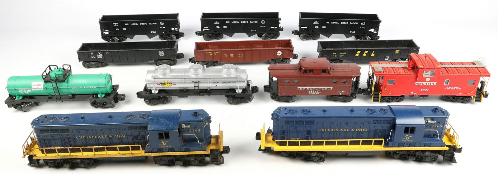 LIONEL O GAUGE MODEL TRAINS - LOT OF 12 (1 of 6)