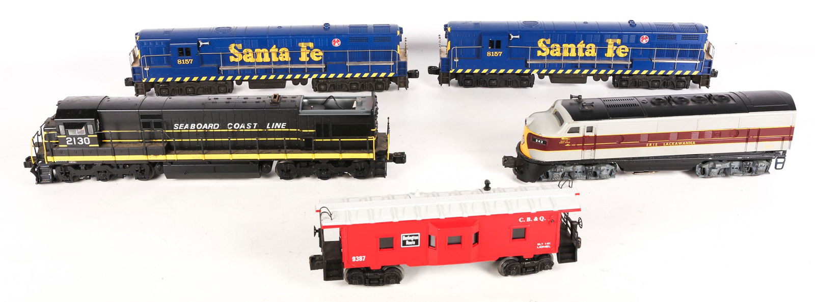LIONEL O GAUGE MODEL TRAIN CAR - LOT OF 5 (1 of 5)