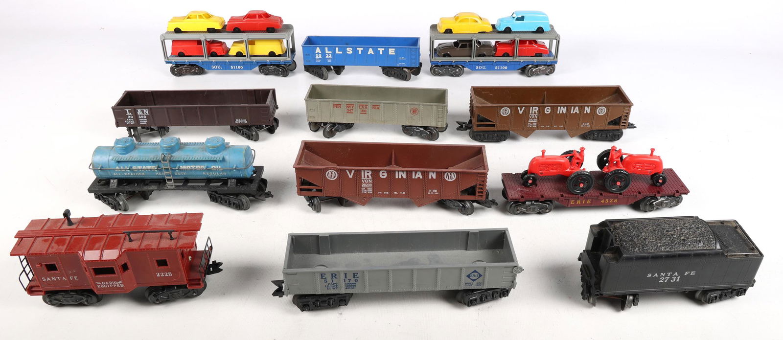 MARX O GAUGE MODEL TRAIN CAR - LOT OF 12 (1 of 6)
