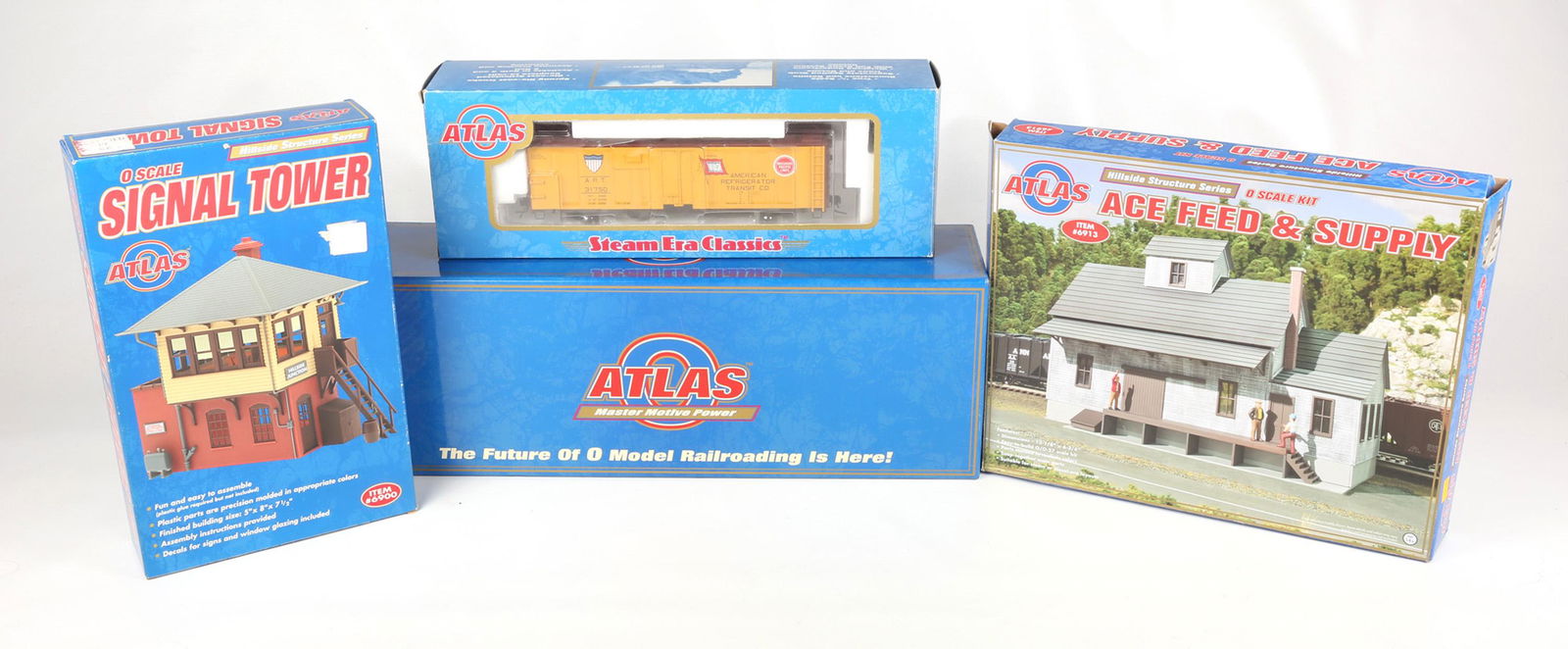 ATLAS O GAUGE MODEL TRAINS AND ACCESSORIES - LOT OF 4 (1 of 8)