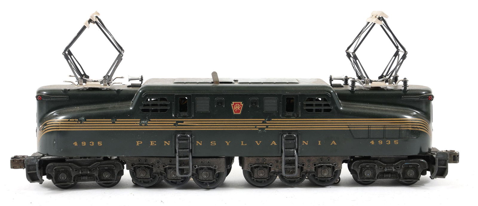 LIONEL O GAUGE GG1 ELECTRIC MODEL TRAIN LOCOMOTIVE (1 of 10)