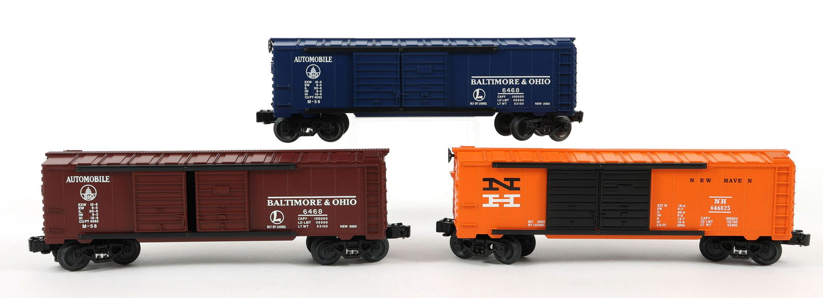 LIONEL O GAUGE AUTOMOBILE BOXCAR MODEL TRAIN CARS (1 of 10)