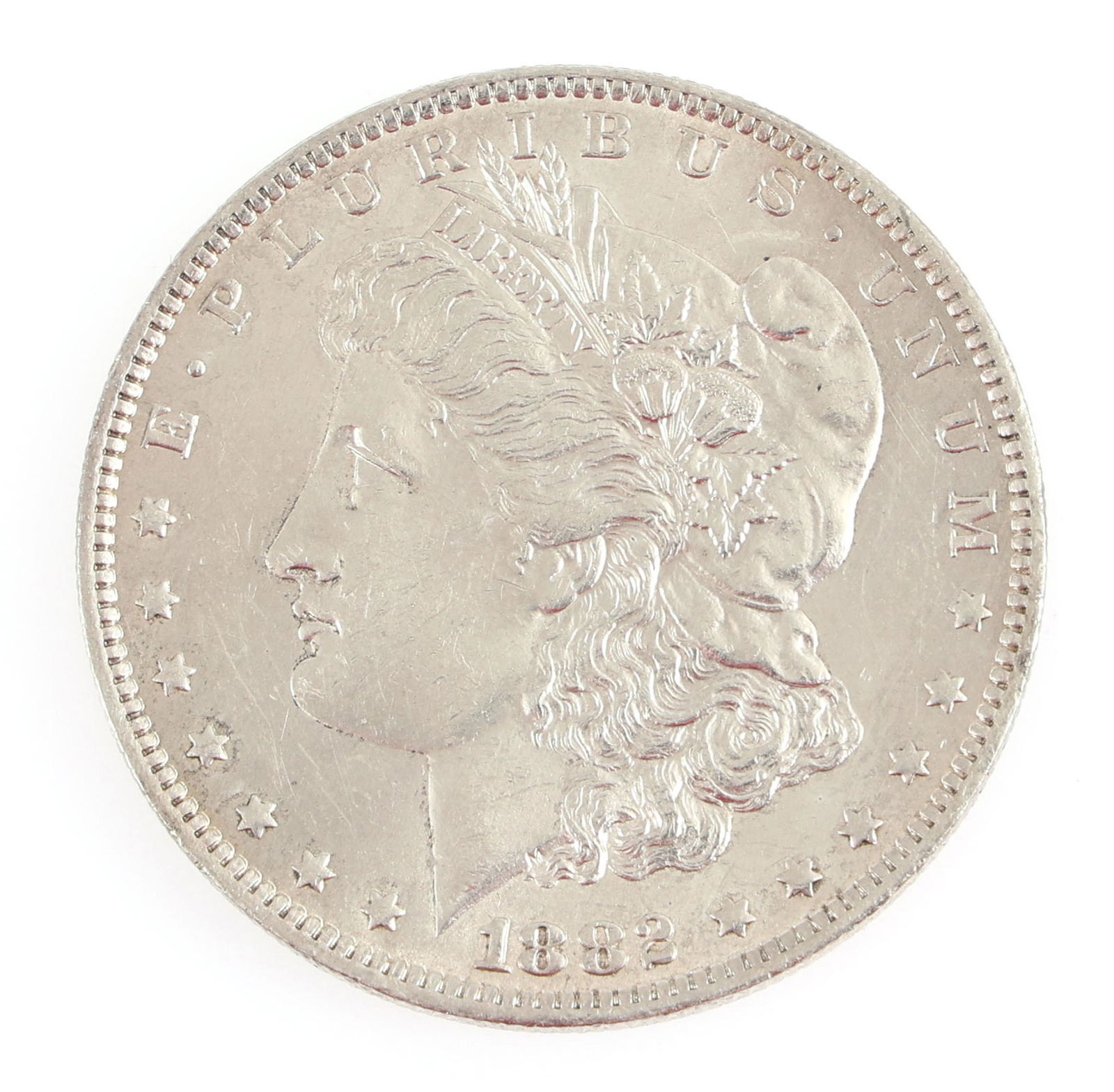 1882-O US MORGAN SILVER DOLLAR COIN (1 of 2)