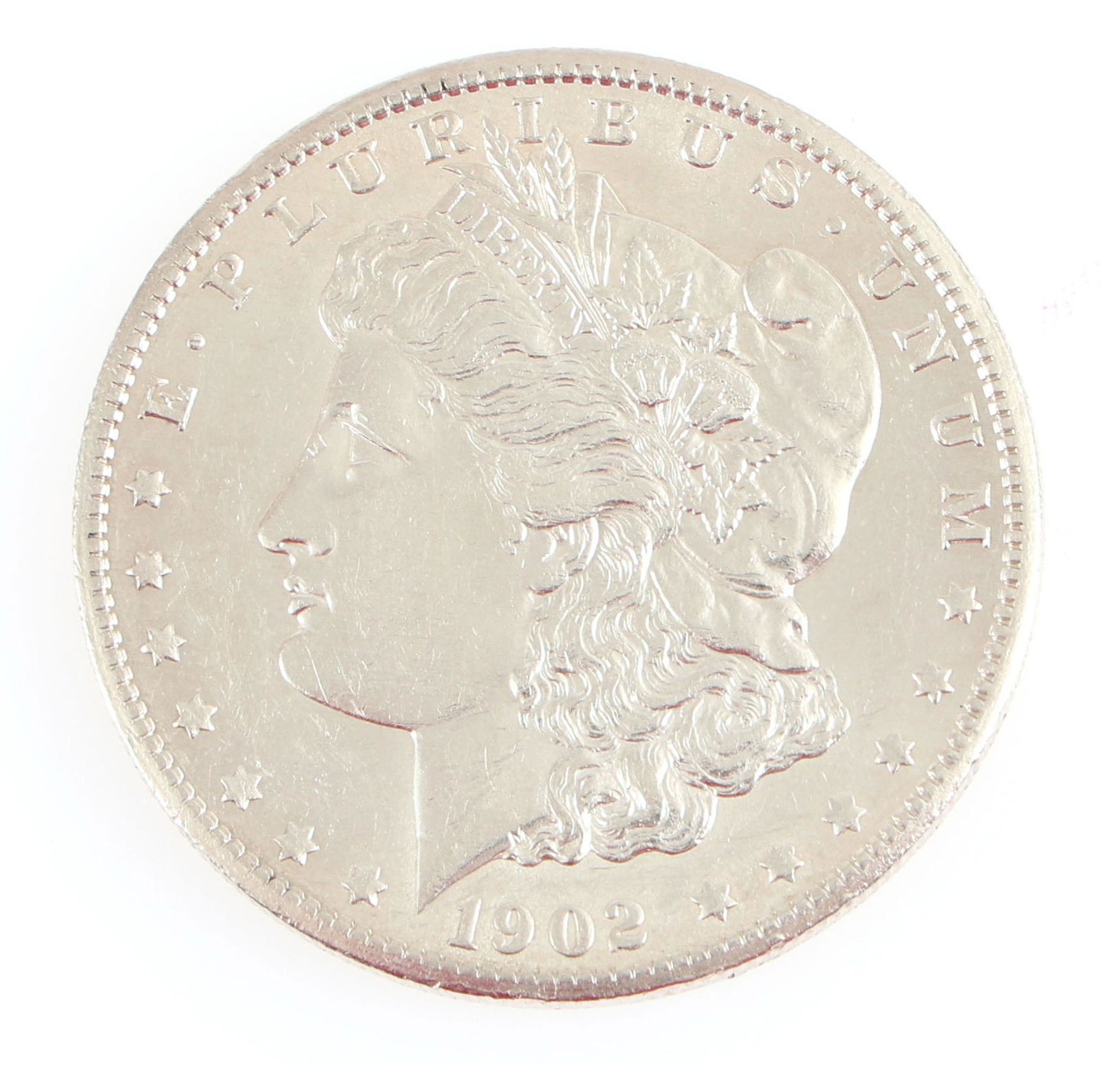 1902-S US MORGAN SILVER DOLLAR COIN (1 of 2)