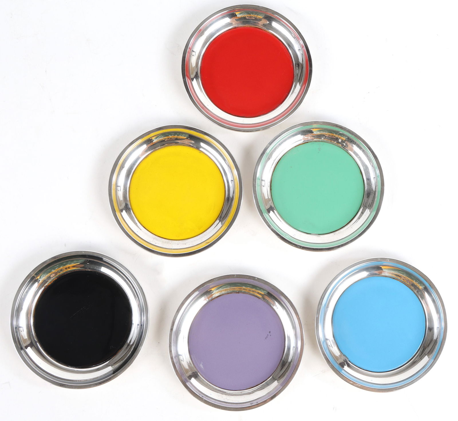 TOWLE STERLING SILVER HOLLOWARE COASTERS (1 of 4)