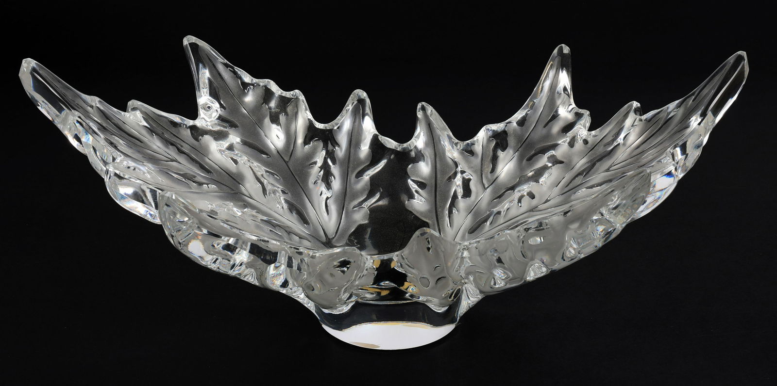 LALIQUE CHAMPS ELYSEES FROSTED BOWL (1 of 4)