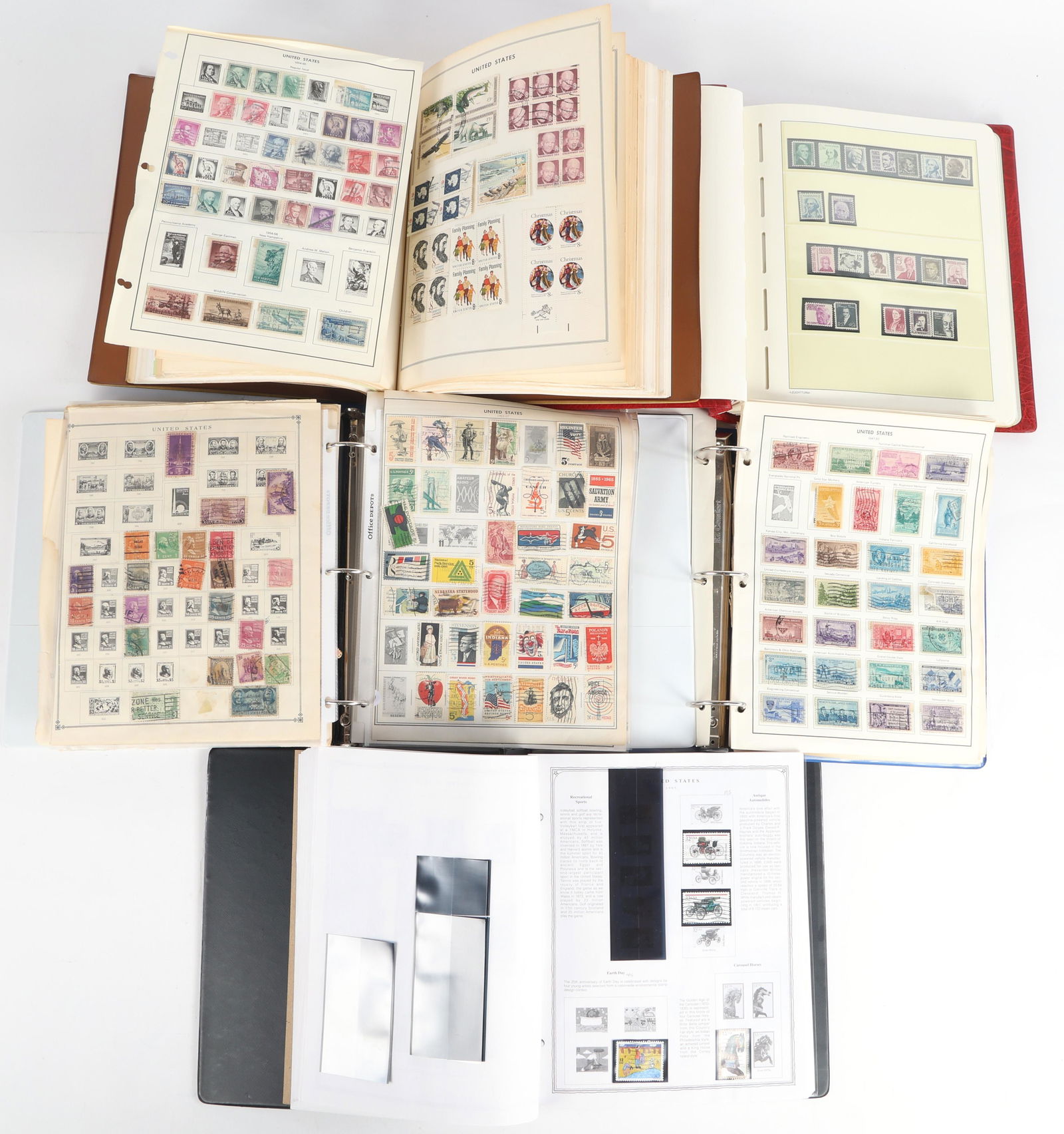 LATE 19TH / 20TH C. U.S. CANCELED STAMPS AND POSTCARDS (1 of 5)