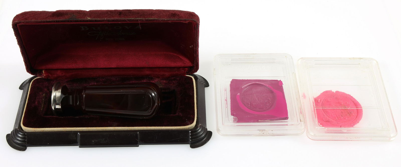 19TH C. SILVER & AGATE WAX SEAL HERALDIC COAT OF ARMS (1 of 9)