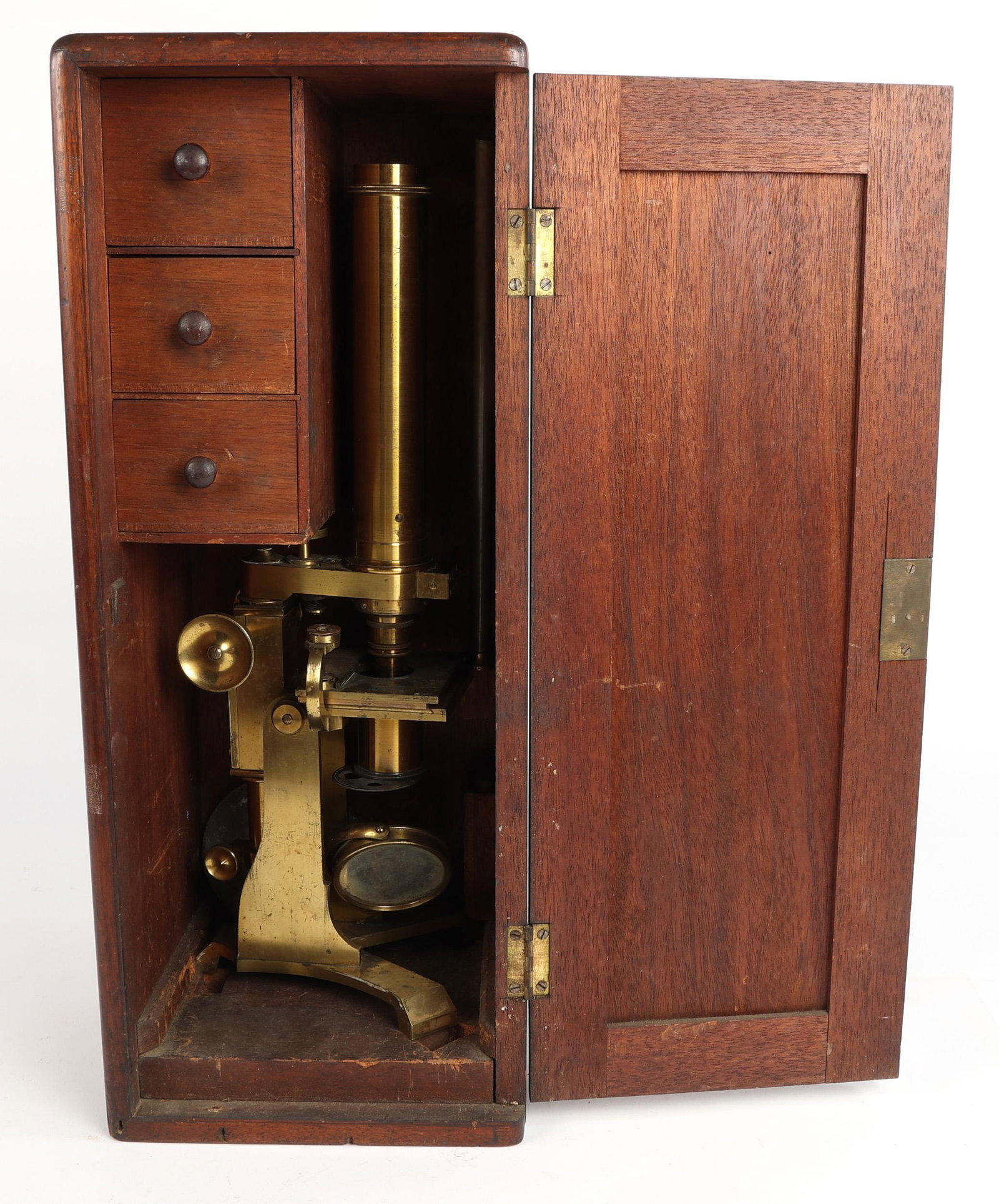 LATE 19TH C. B. PIKE & SONS MAKERS NO.62 MICROSCOPE (1 of 11)