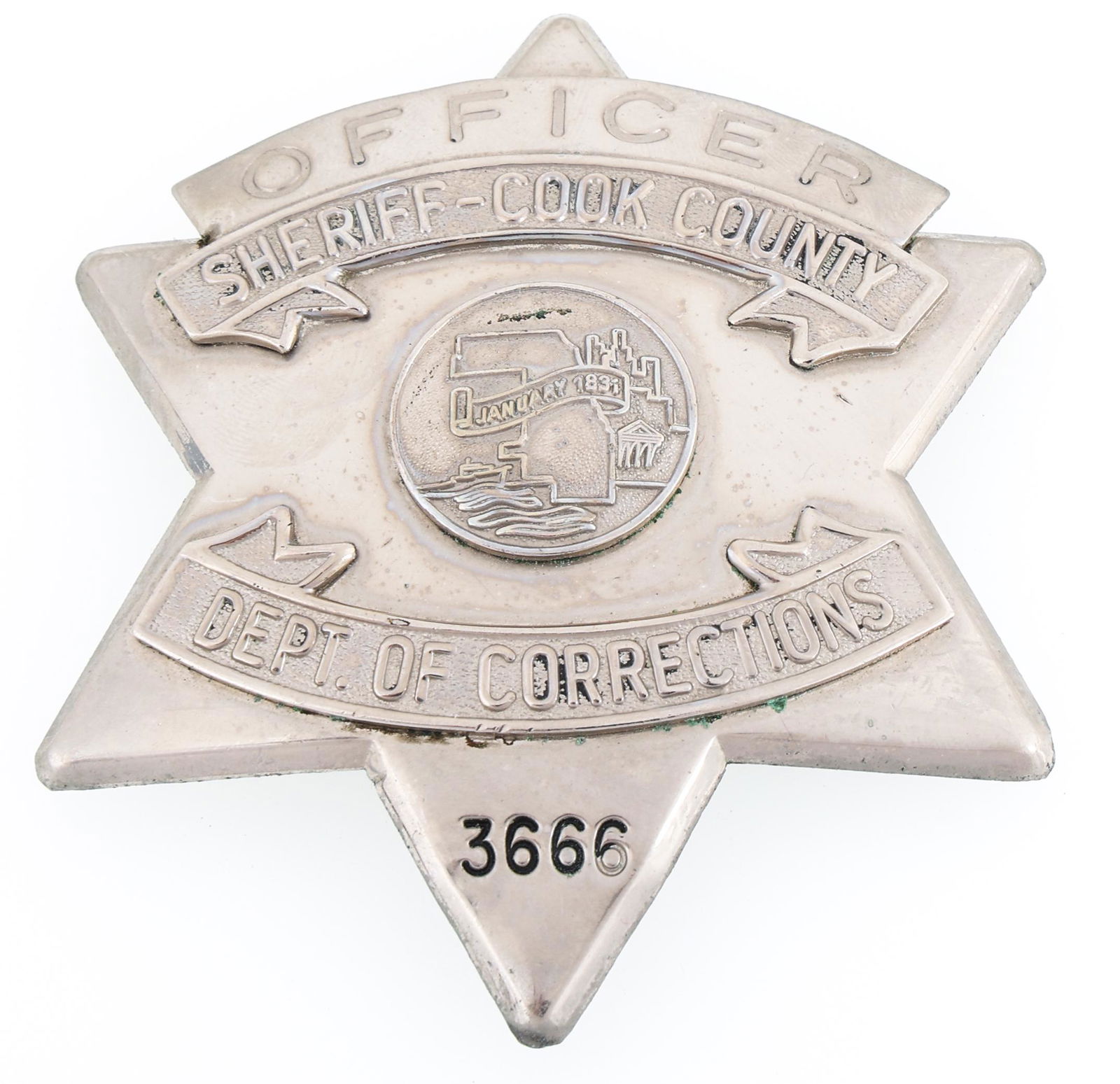 Repro. Arizona Dept. Of Corrections Officer Badge