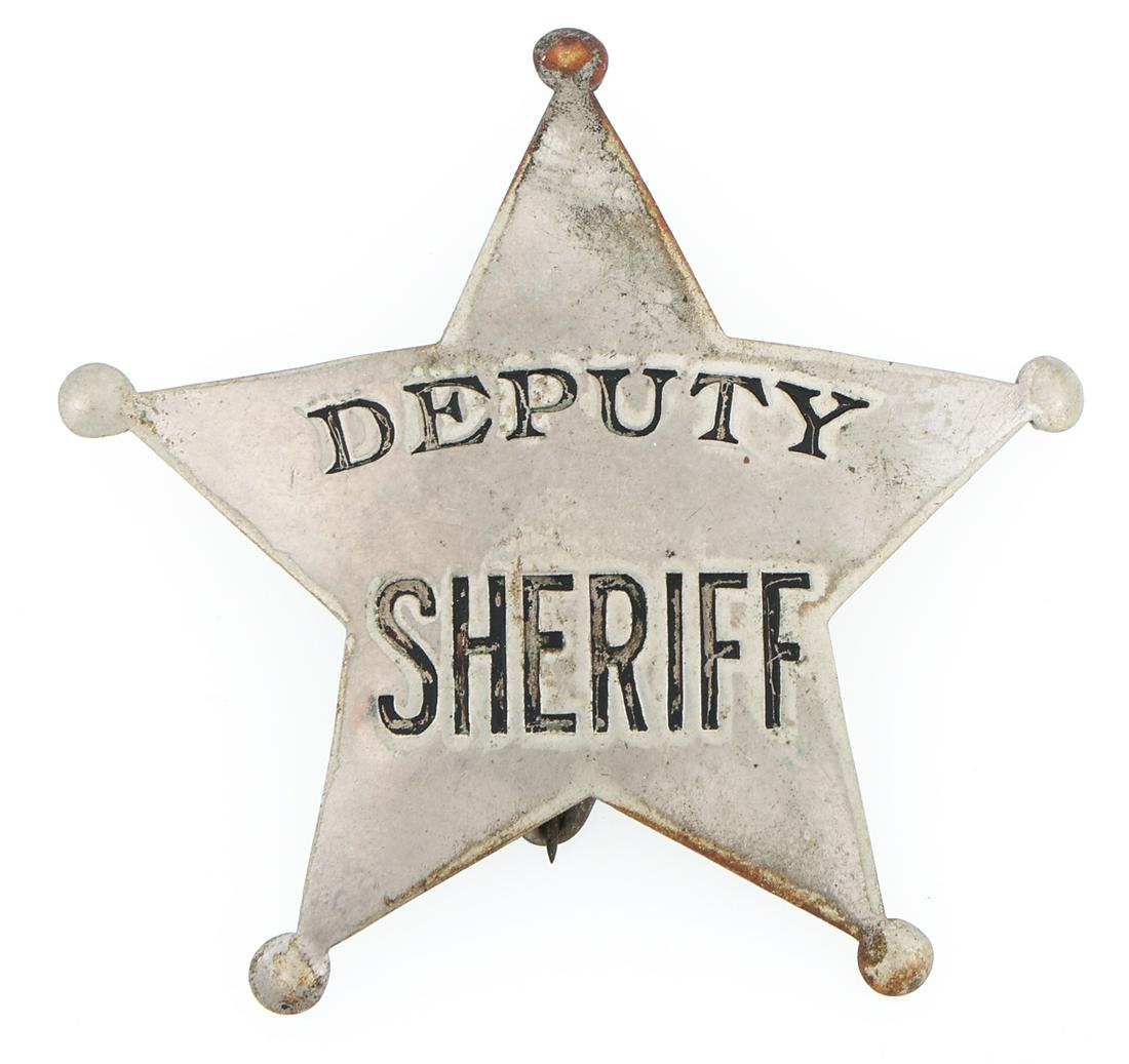DEPUTY SHERIFF BADGE (1 of 2)