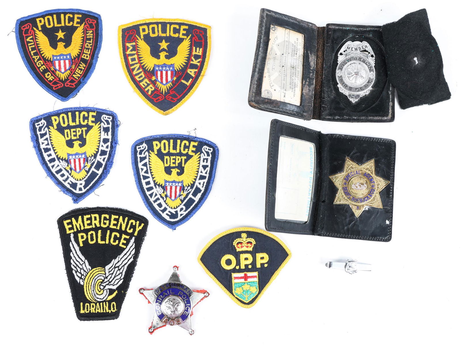 U.S. & INTERNATIONAL POLICE PATCHES & BADGES (1 of 5)