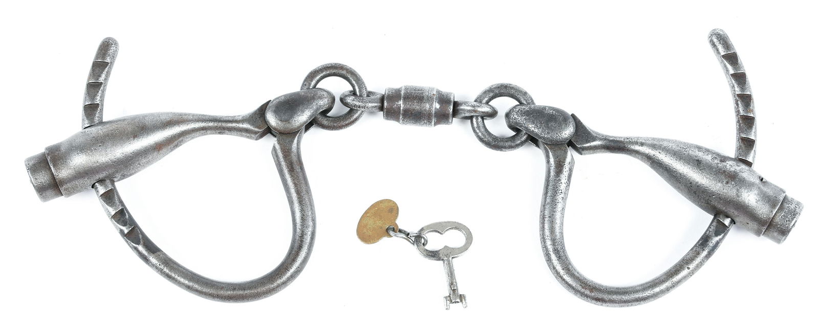 MARLIN FIRE ARMS CO. HANDCUFFS WITH KEY (1 of 2)