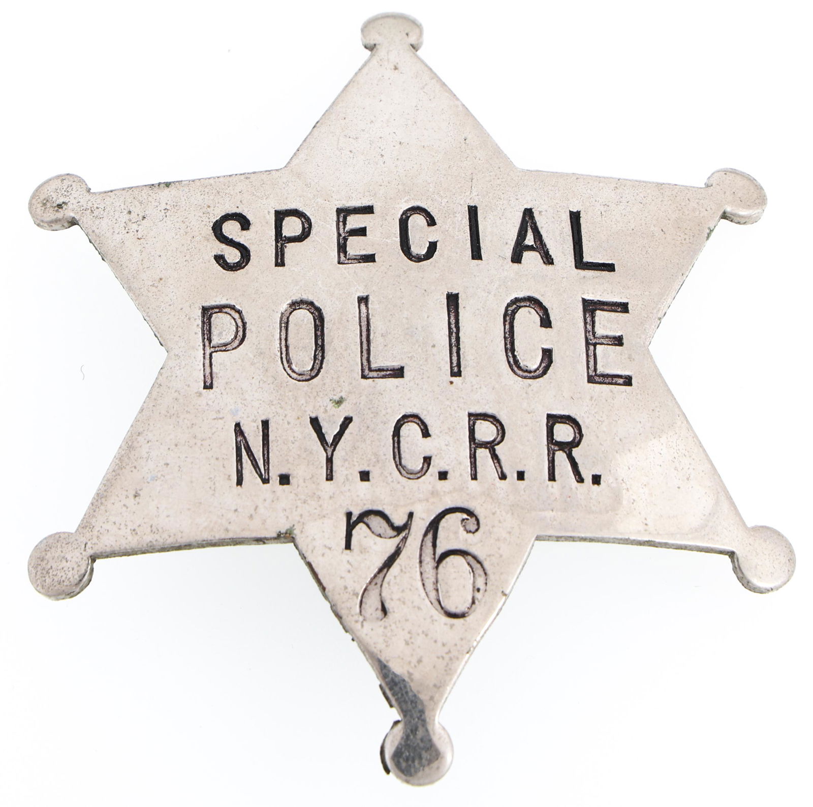 New York City Rules & Regulations Special Police Badge