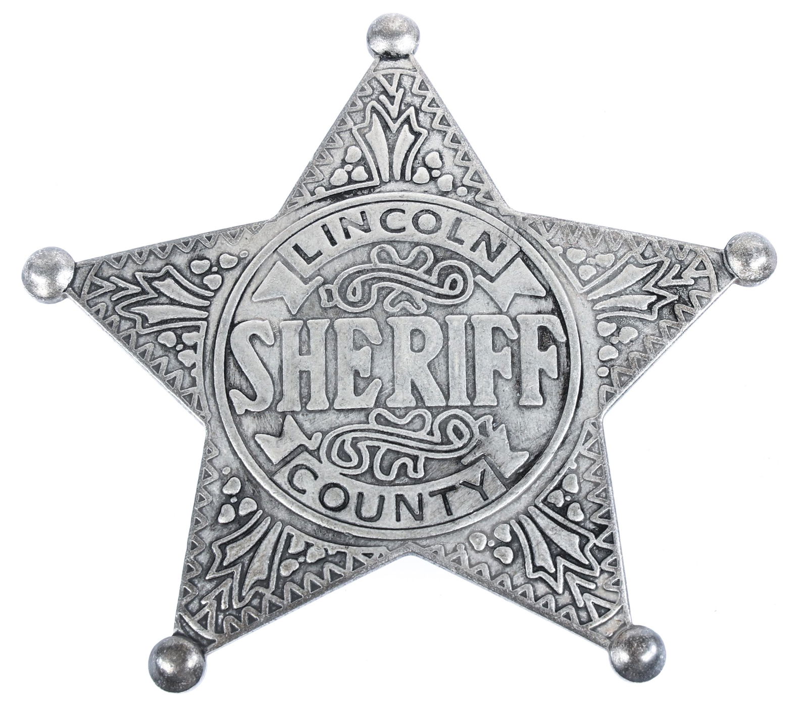 LINCOLN COUNTY SHERIFF BADGE (1 of 2)