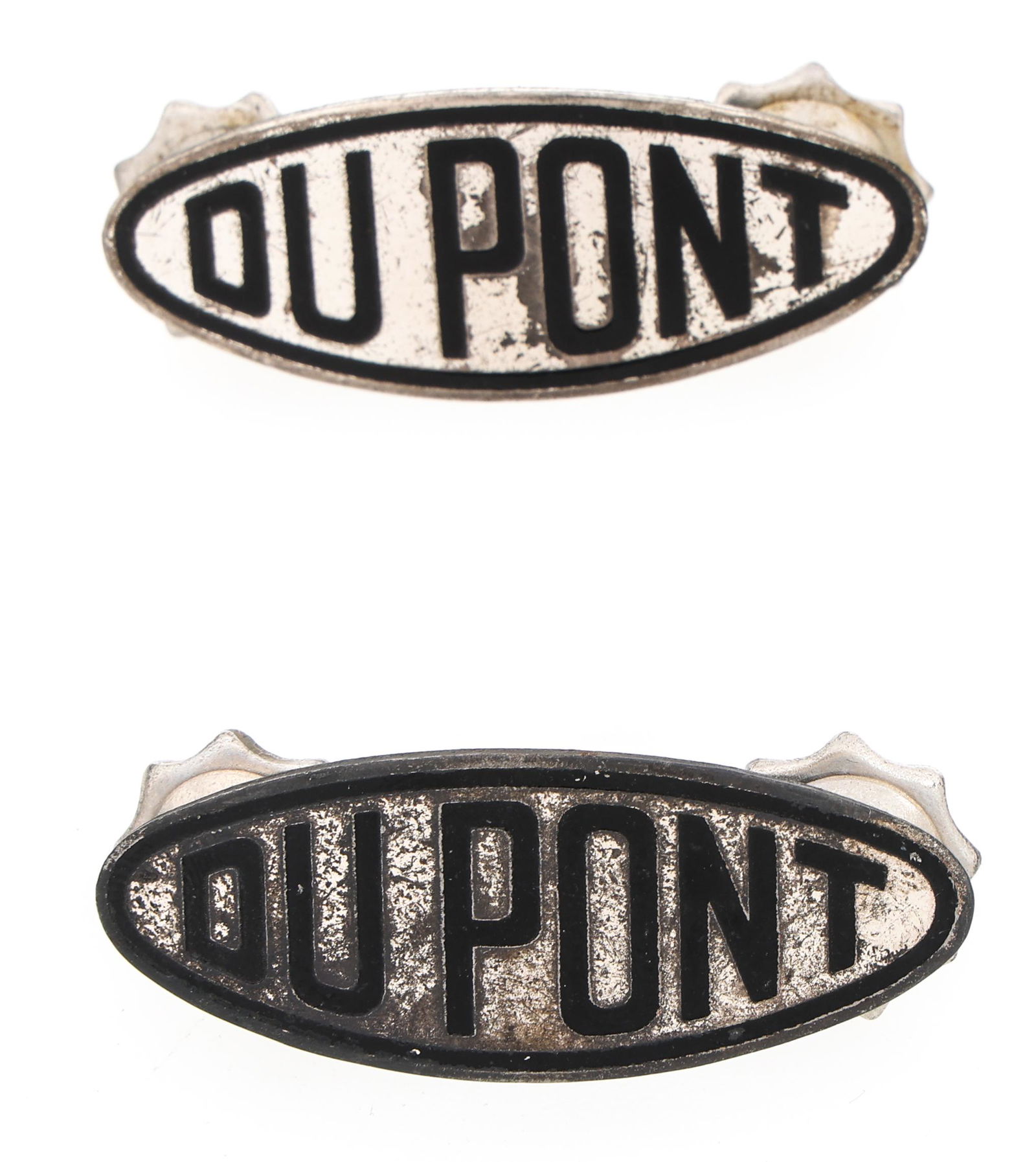 DUPONT PLANT EMPLOYEE HAT BADGE PINS (1 of 2)