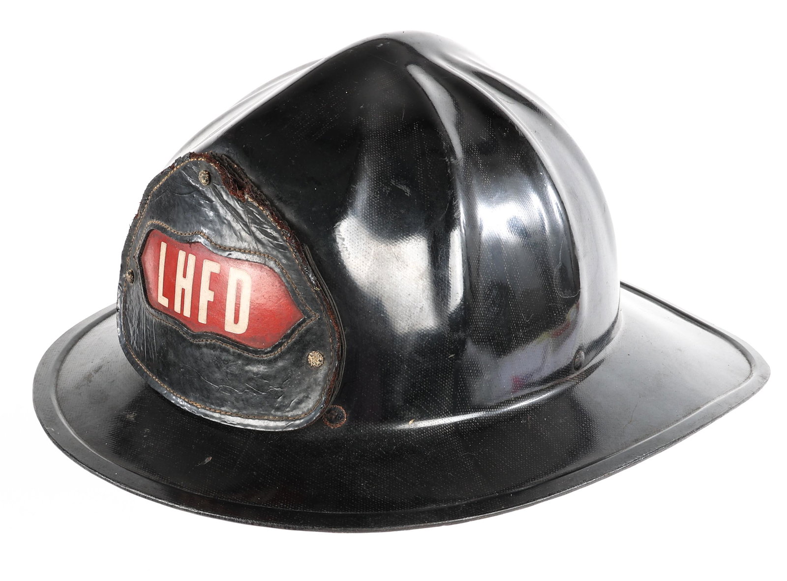 CAIRNS & BROTHER LHFD FIBERGLASS FIREFIGHTER HELMET (1 of 6)