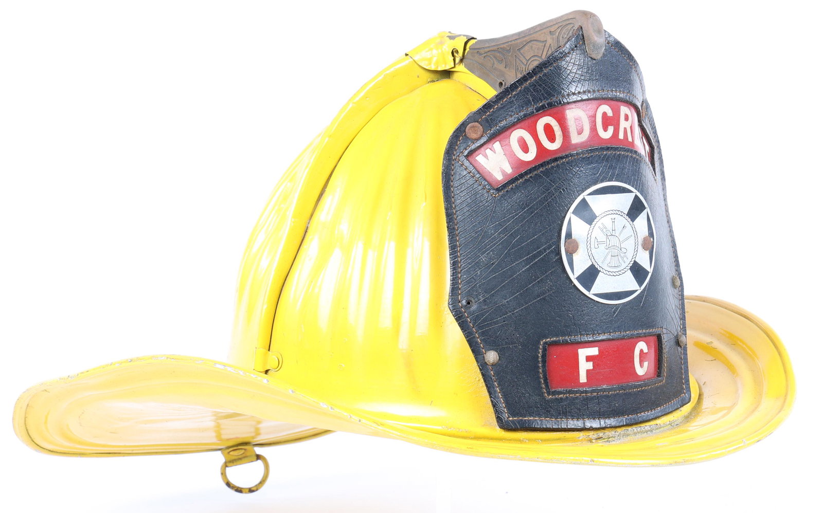 CAIRNS & BROTHER WOODCREST ALUMINUM FIREFIGHTER HELMET (1 of 6)