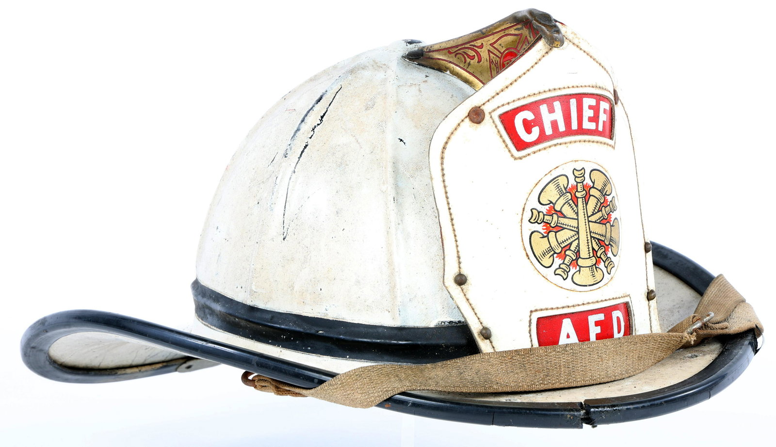 CAIRNS & BROTHER AFD CHIEF FIREFIGHTER HELMET (1 of 6)