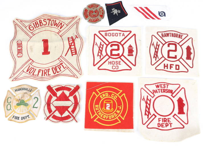 New Jersey Fire Department Patches
