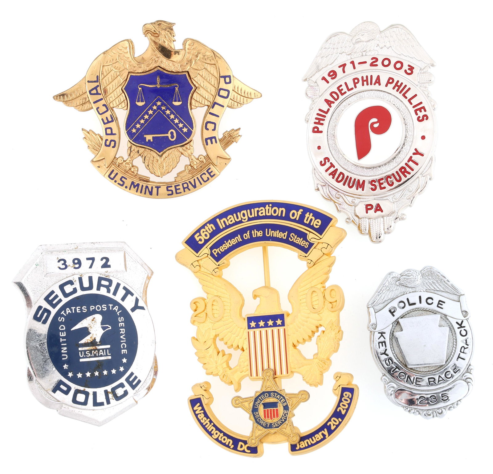 PENNSYLVANIA & US POLICE AND SECURITY BADGES (1 of 2)