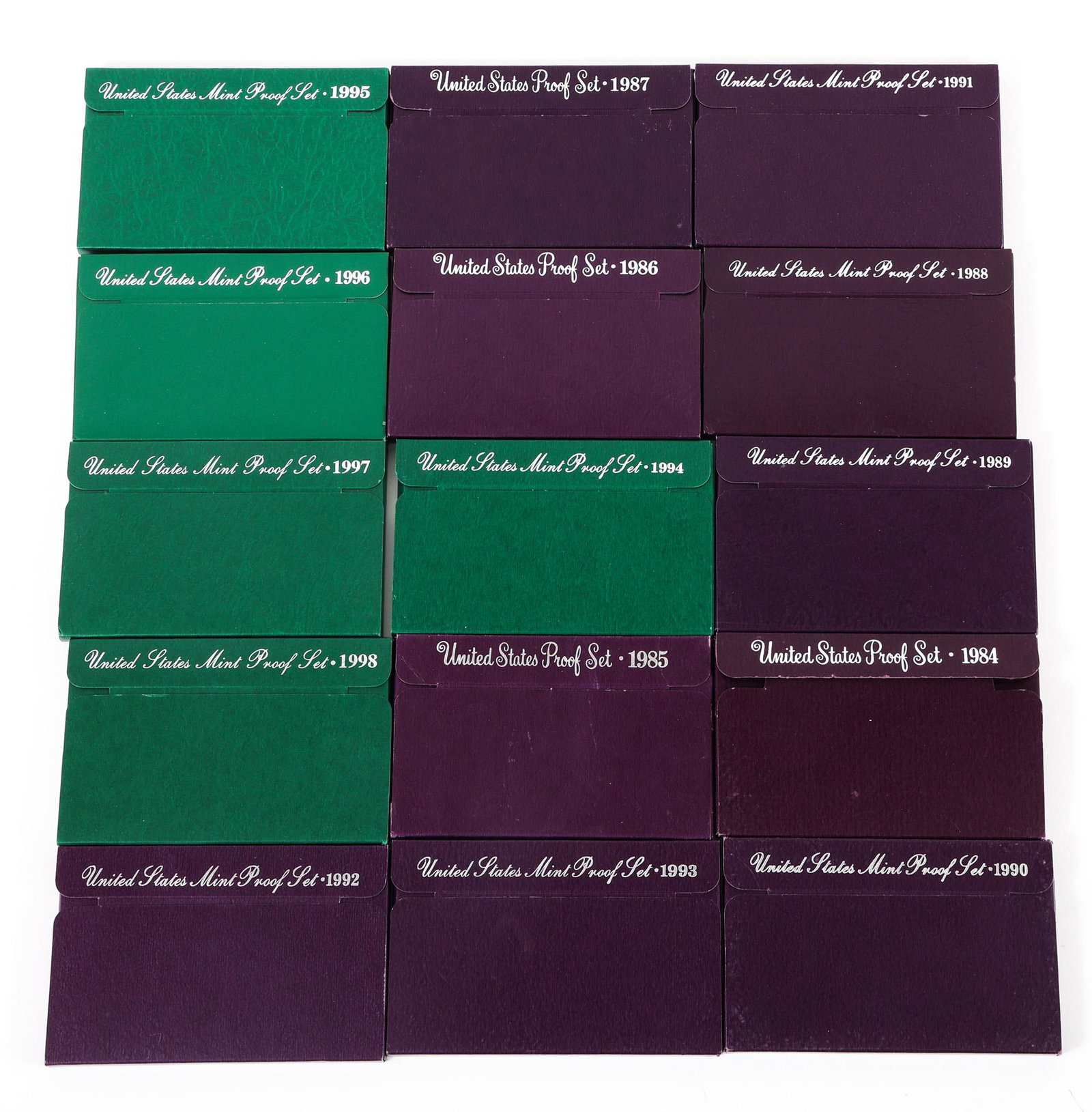1984-1998 US MINT PROOF SETS (1 of 4)