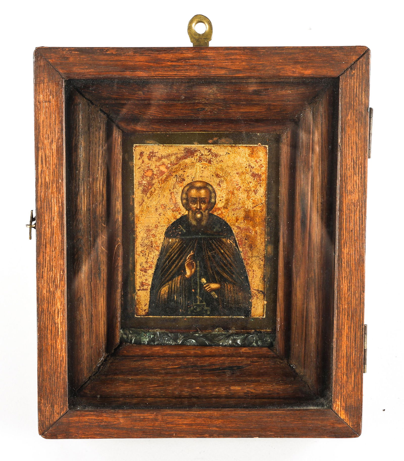 RUSSIAN ICON OF SAINT SERGIUS OF RADONEZH (1 of 9)