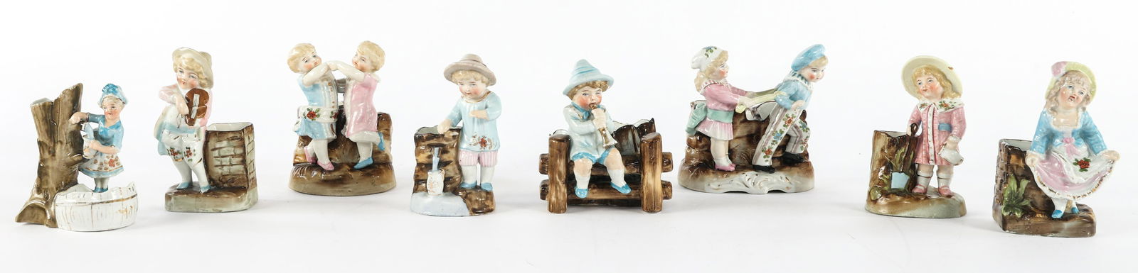 CONTA & BOEHME PORCELAIN MATCH STRIKERS - LOT OF 8 (1 of 7)