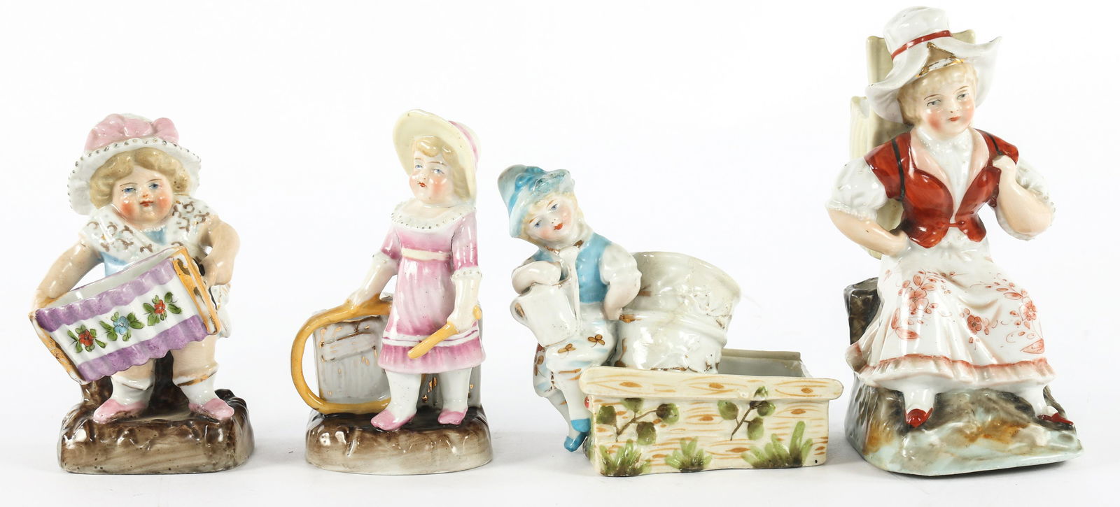 CONTA & BOEHME PORCELAIN MATCH STRIKERS - LOT OF FOUR (1 of 5)