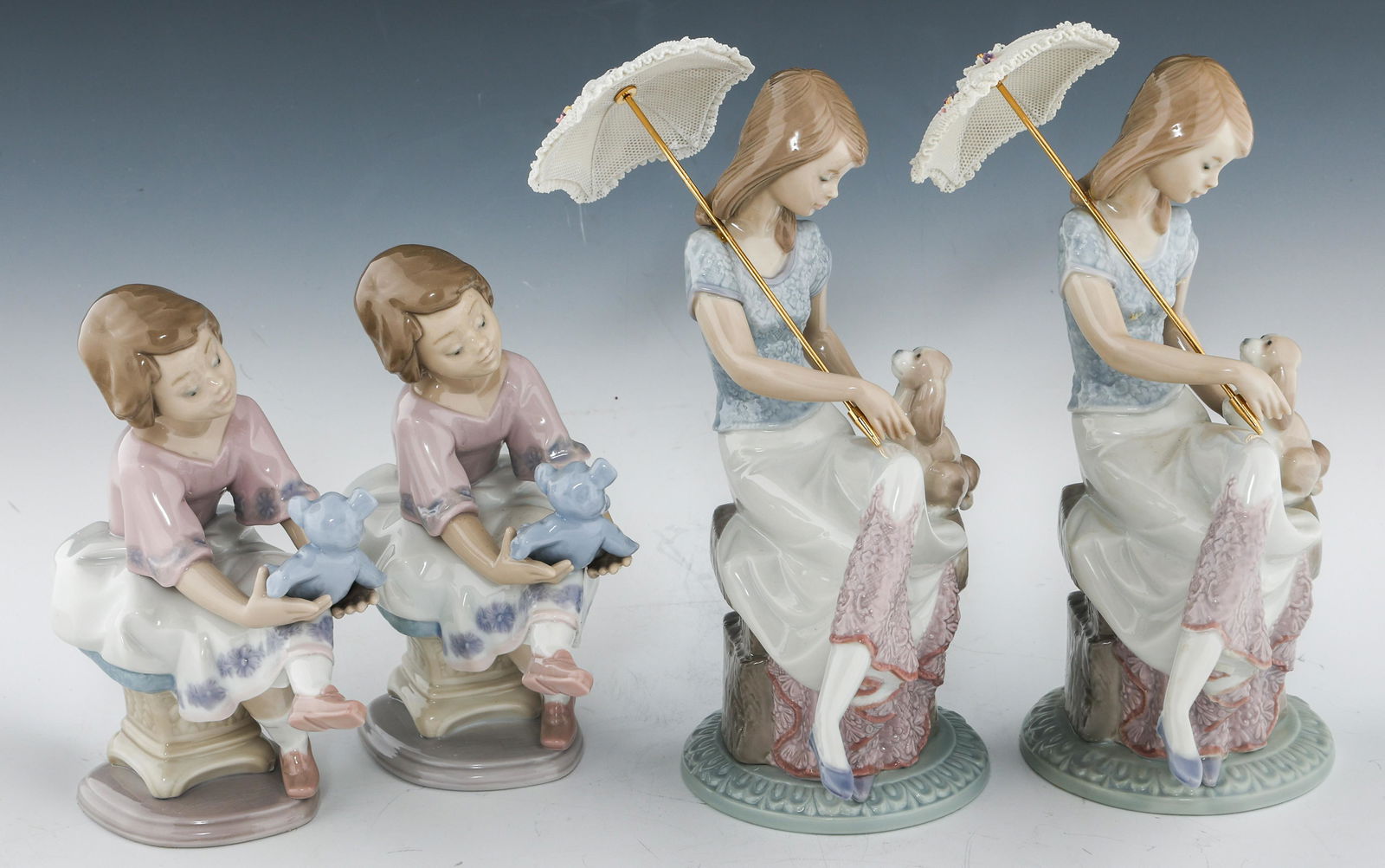 LLADRO PORCELAIN FIGURINES - BEST FRIEND & PICTURE PERFECT (1 of 10)