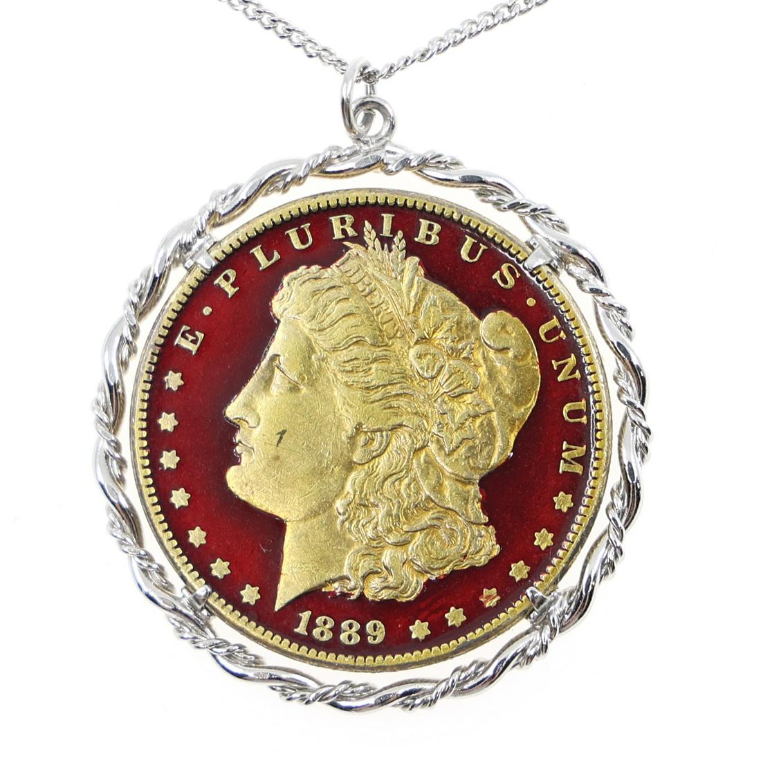 Morgan 2024 dollar necklace