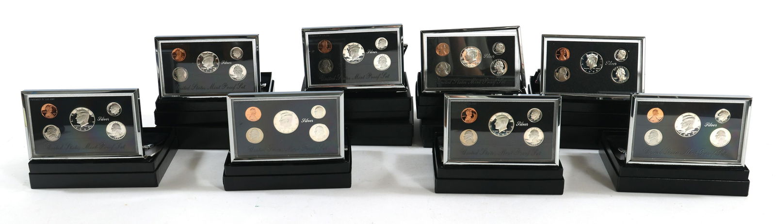 1992-1998 UNITED STATES MINT PREMIER SILVER PROOF SETS (1 of 2)