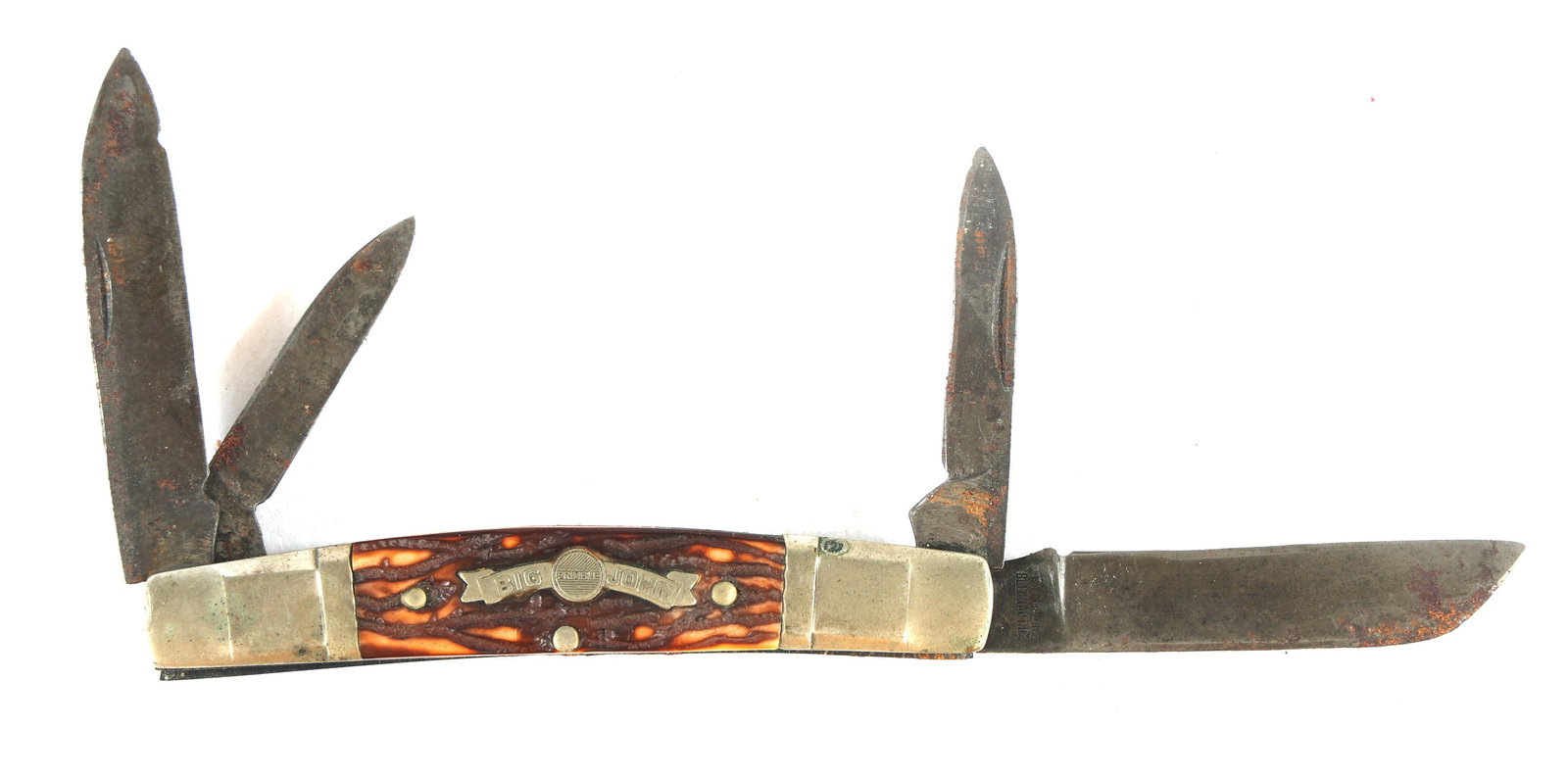 BIG JOHN PRIMBLE USA 15BJ 4-BLADE FOLDING POCKET KNIFE (1 of 2)