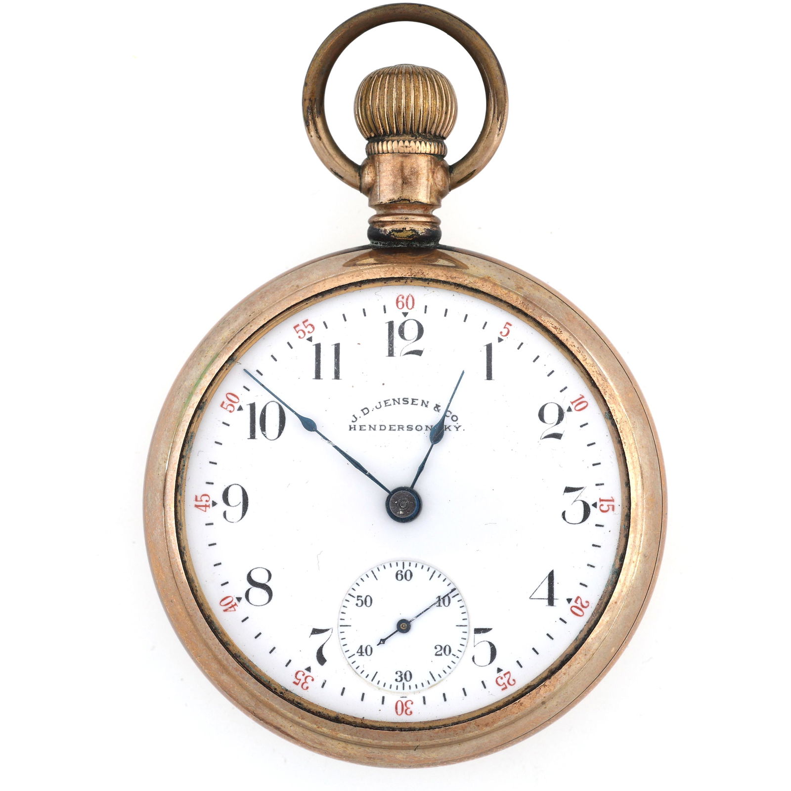 MEN'S ELGIN GOLD FILLED CASE POCKET WATCH (1 of 4)