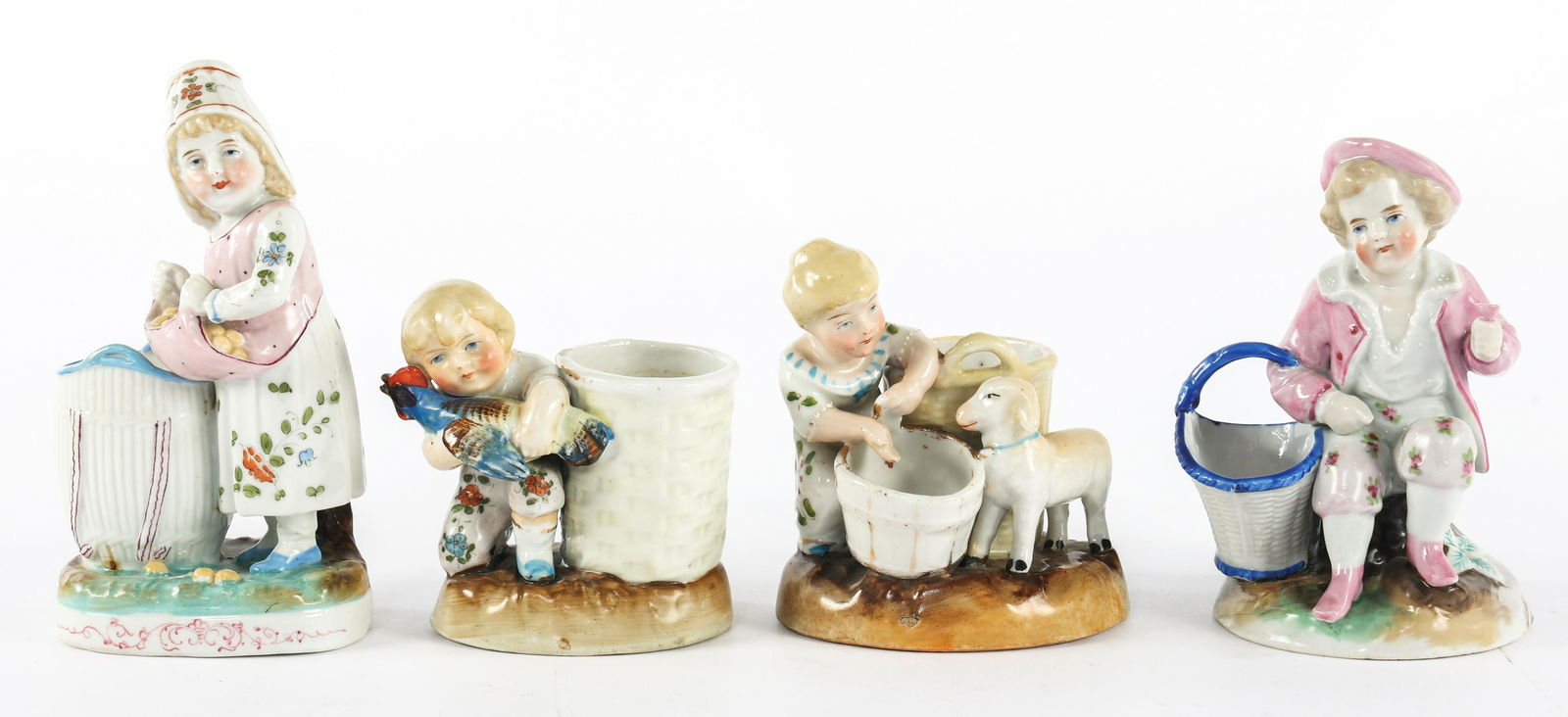 CONTA & BOEHME PORCELAIN MATCH STRIKER - LOT OF 4 (1 of 5)