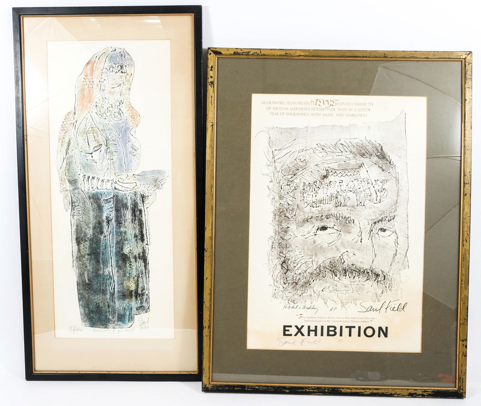 SAUL FIELD SIGNED FRAMED PRINTS (1 of 8)