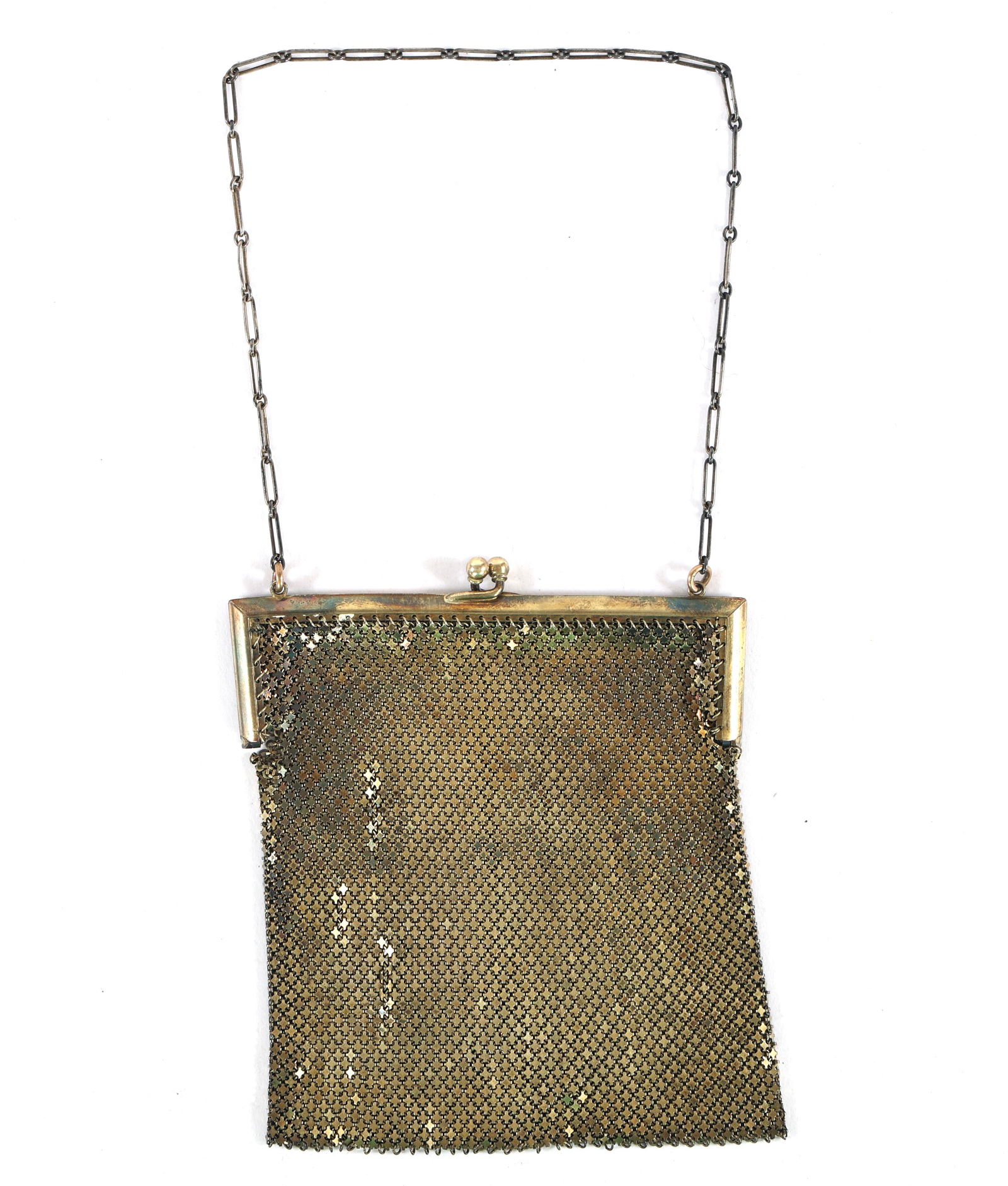 14K 1/20 GOLD FILLED MESH EVENING PURSE (1 of 3)