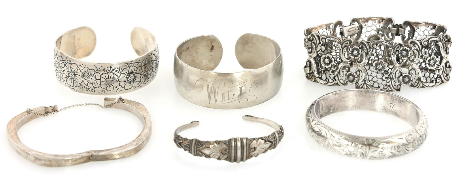 STERLING SILVER FASHION BRACELETS - CUFFS & BANGLES (1 of 13)