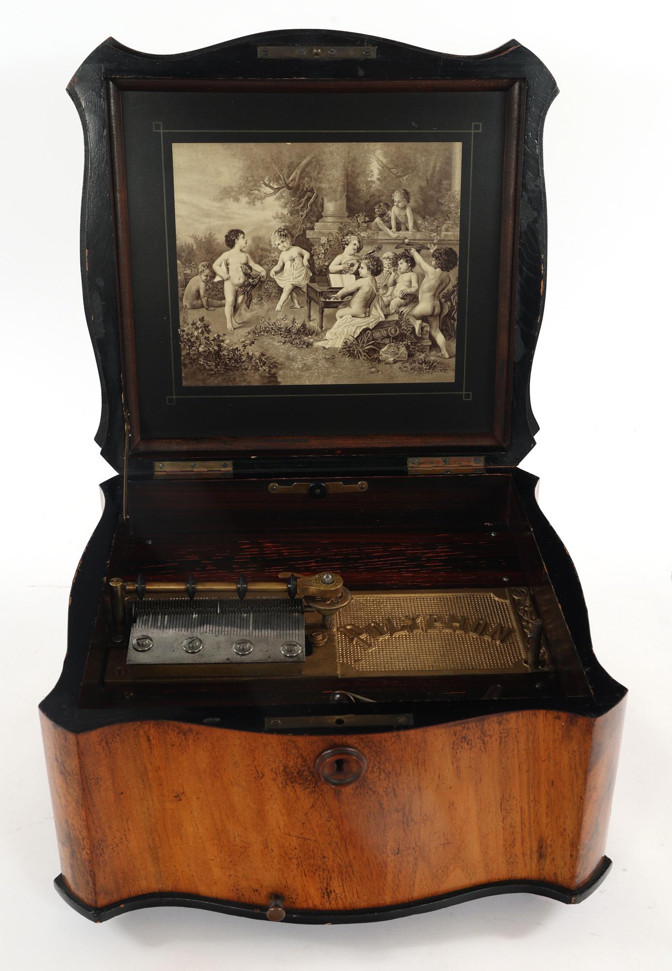 1900s POLYPHON DISC MUSIC BOX (1 of 10)
