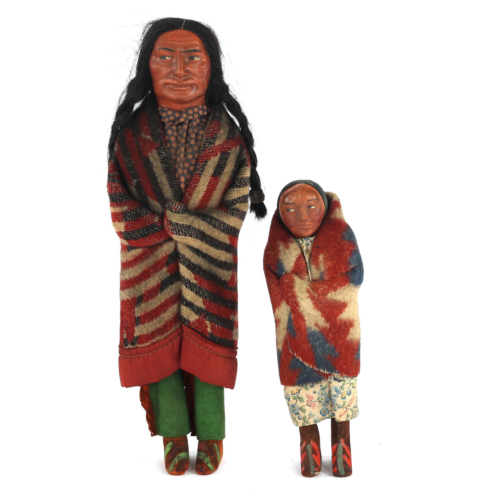 SKOOKUM DOLLS - LOT OF 2 (1 of 5)