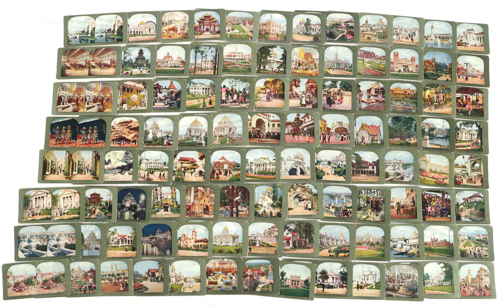 1904 ST. LOUIS WORLD'S FAIR COLOR STEREOVIEWS (1 of 7)