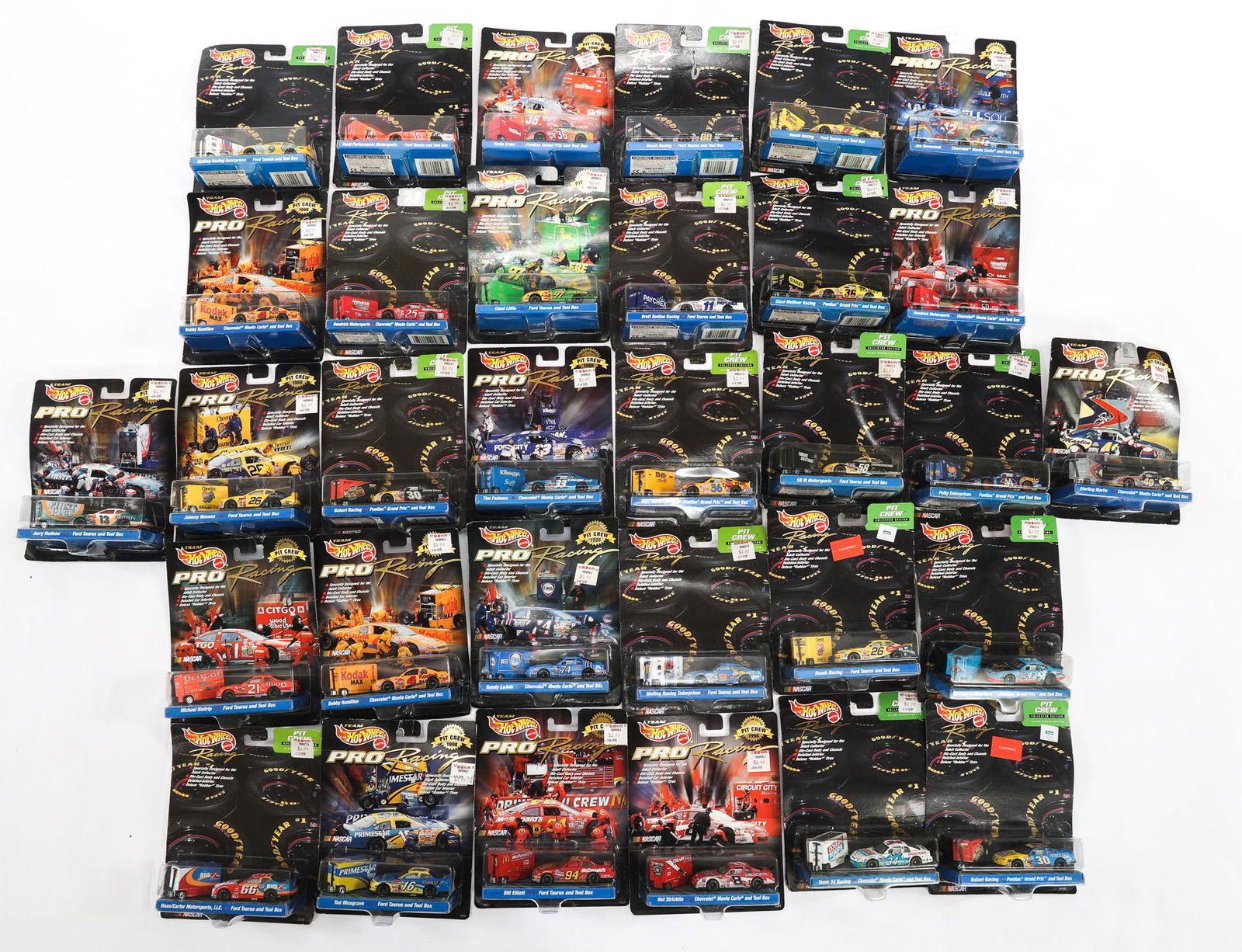 HOT WHEELS PRO-RACING PIT CREW DIE-CAST TOY CARS (1 of 5)