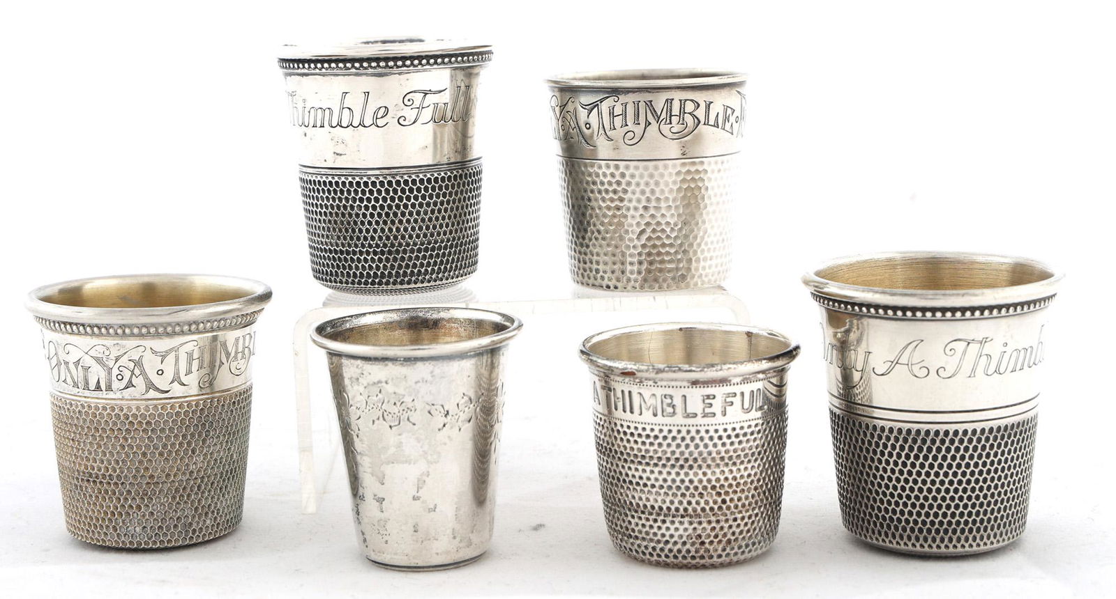 STERLING SILVER SHOT GLASSES (1 of 12)