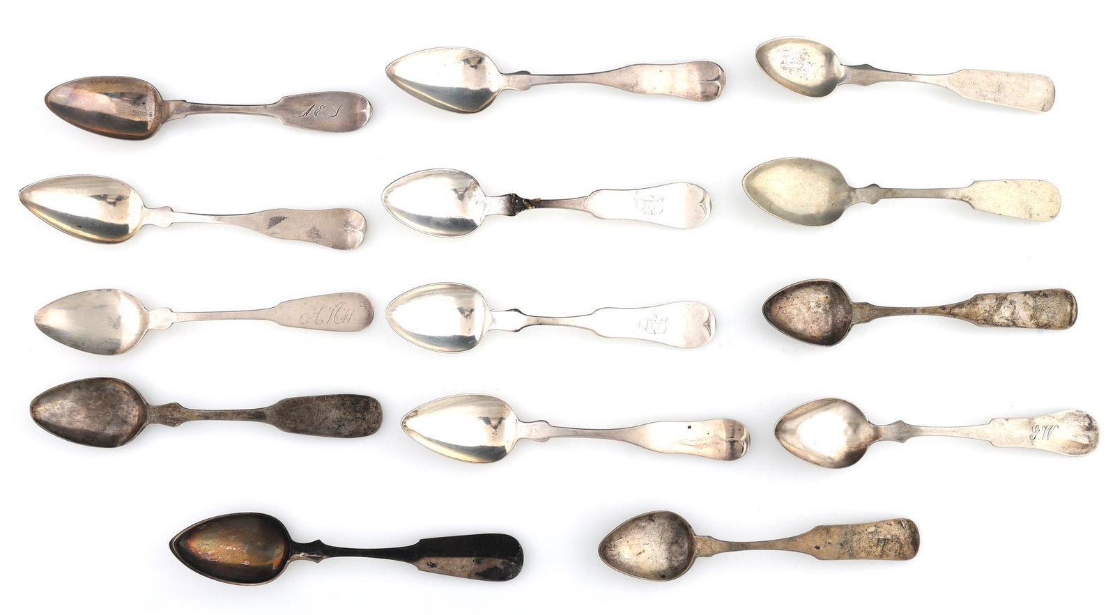 AMERICAN COIN .900 SILVER TEASPOONS (1 of 11)