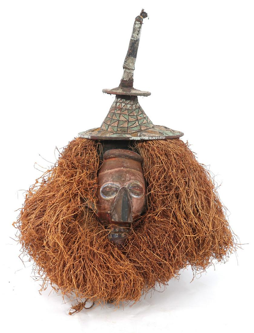 AFRICAN CONGO YAKA NDEEMBA MASK (1 of 10)