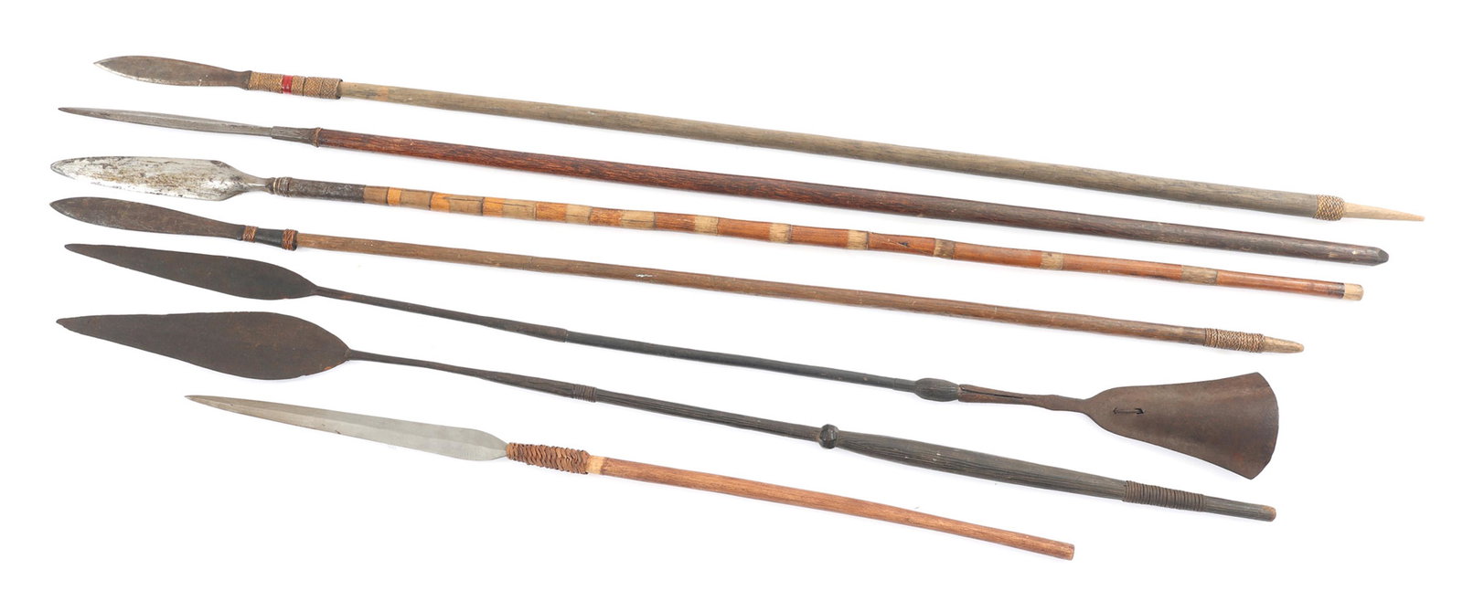 TRIBAL HUNTING & FISHING SPEARS (1 of 6)
